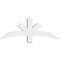 Ekena Millwork Davenport Architectural Grade PVC Gable Bracket, 48"W x 18"H x 4"D x 4"F, 9/12 Pitch GBP048X18X0404DAV00 - alternate 2